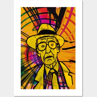 William S. Burroughs - The Vortex Posters and Art